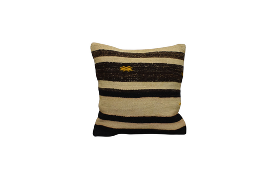 Yeni El Dokuma Dekoratif Kilim Kırlent Yastık Kılıfı 6058