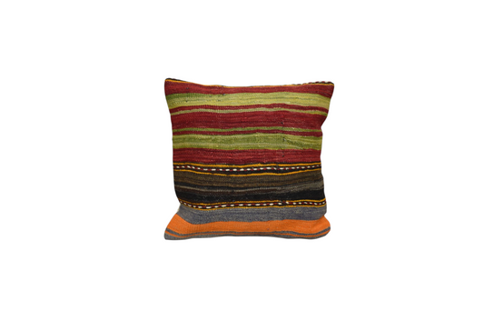 Yeni El Dokuma Dekoratif Kilim Kırlent Yastık Kılıfı 6063