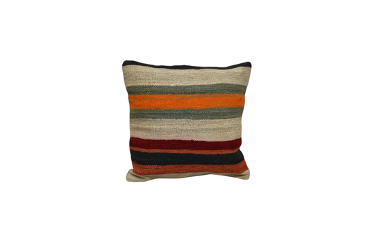Yeni El Dokuma Dekoratif Kilim Kırlent Yastık Kılıfı 6065