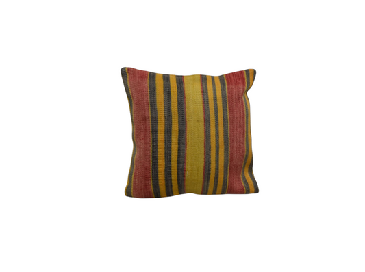 Yeni El Dokuma Dekoratif Kilim Kırlent Yastık Kılıfı 6072