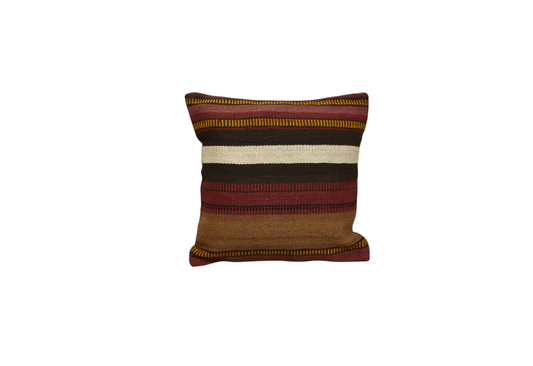 Yeni El Dokuma Dekoratif Kilim Kırlent Yastık Kılıfı 6073