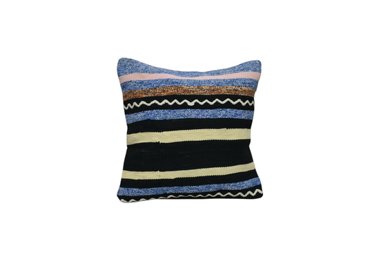 Yeni El Dokuma Dekoratif Kilim Kırlent Yastık Kılıfı 6078