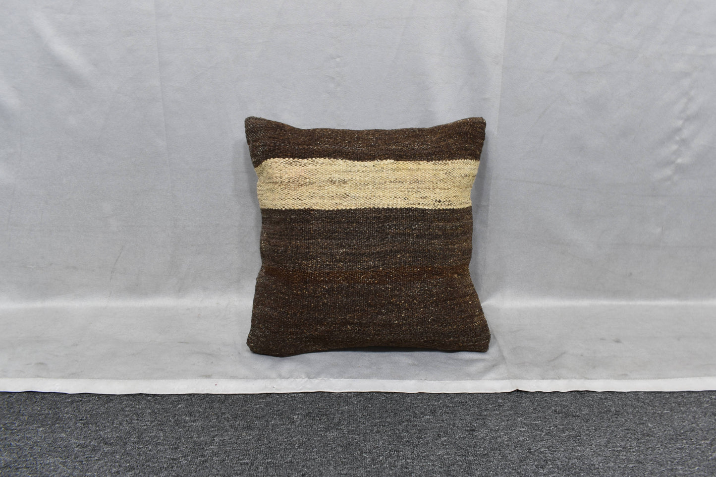 Yeni El Dokuma Dekoratif Kilim Kırlent Yastık Kılıfı 6085