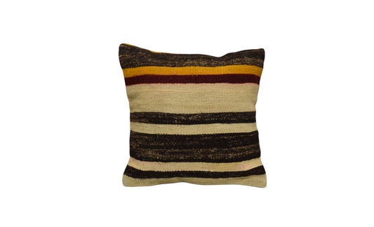 Yeni El Dokuma Dekoratif Kilim Kırlent Yastık Kılıfı 6099
