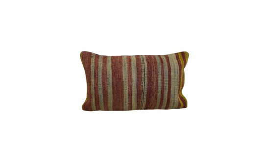 Yeni El Dokuma Dekoratif Lumbar Kilim Kırlent Yastık Kılıfı 6101