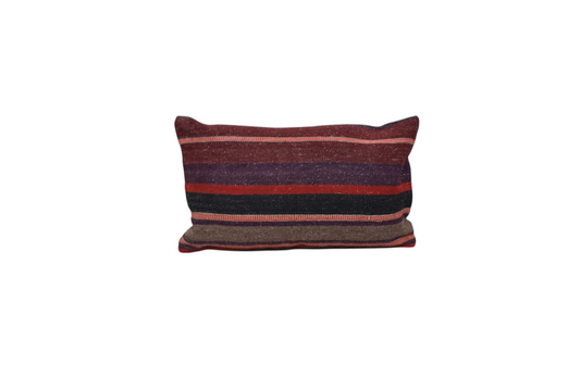 Yeni El Dokuma Dekoratif Lumbar Kilim Kırlent Yastık Kılıfı 6114