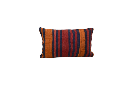 Yeni El Dokuma Dekoratif Lumbar Kilim Kırlent Yastık Kılıfı 6120