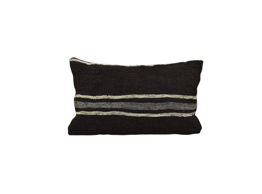 Yeni El Dokuma Dekoratif Lumbar Kilim Kırlent Yastık Kılıfı 6156