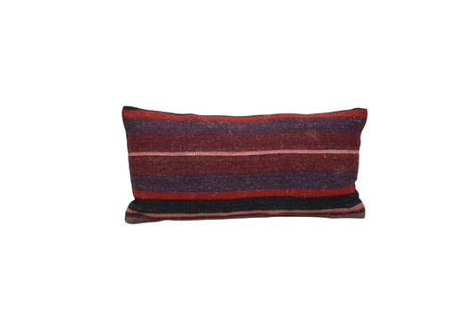 Yeni El Dokuma Dekoratif Lumbar Kilim Kırlent Yastık Kılıfı 6160