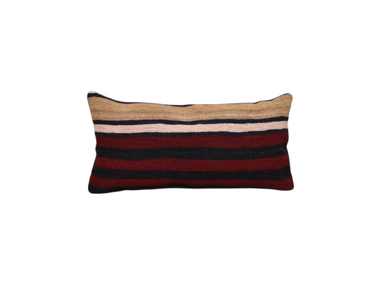 Yeni El Dokuma Dekoratif Lumbar Kilim Kırlent Yastık Kılıfı 6166