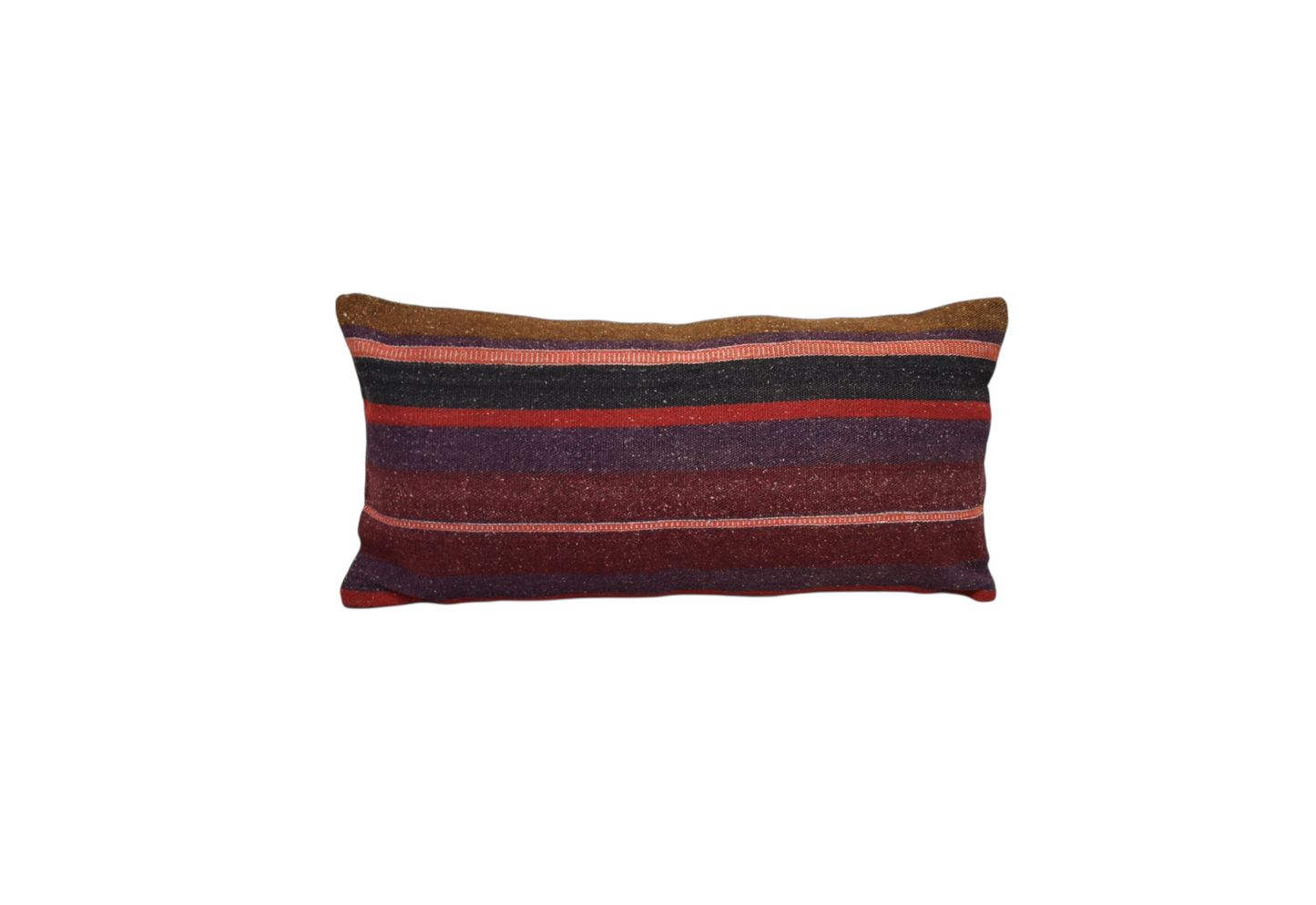 Yeni El Dokuma Dekoratif Lumbar Kilim Kırlent Yastık Kılıfı 6167