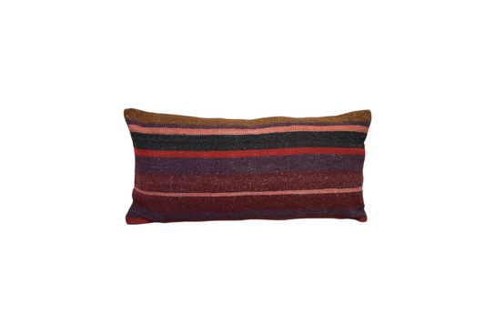 Yeni El Dokuma Dekoratif Lumbar Kilim Kırlent Yastık Kılıfı 6167
