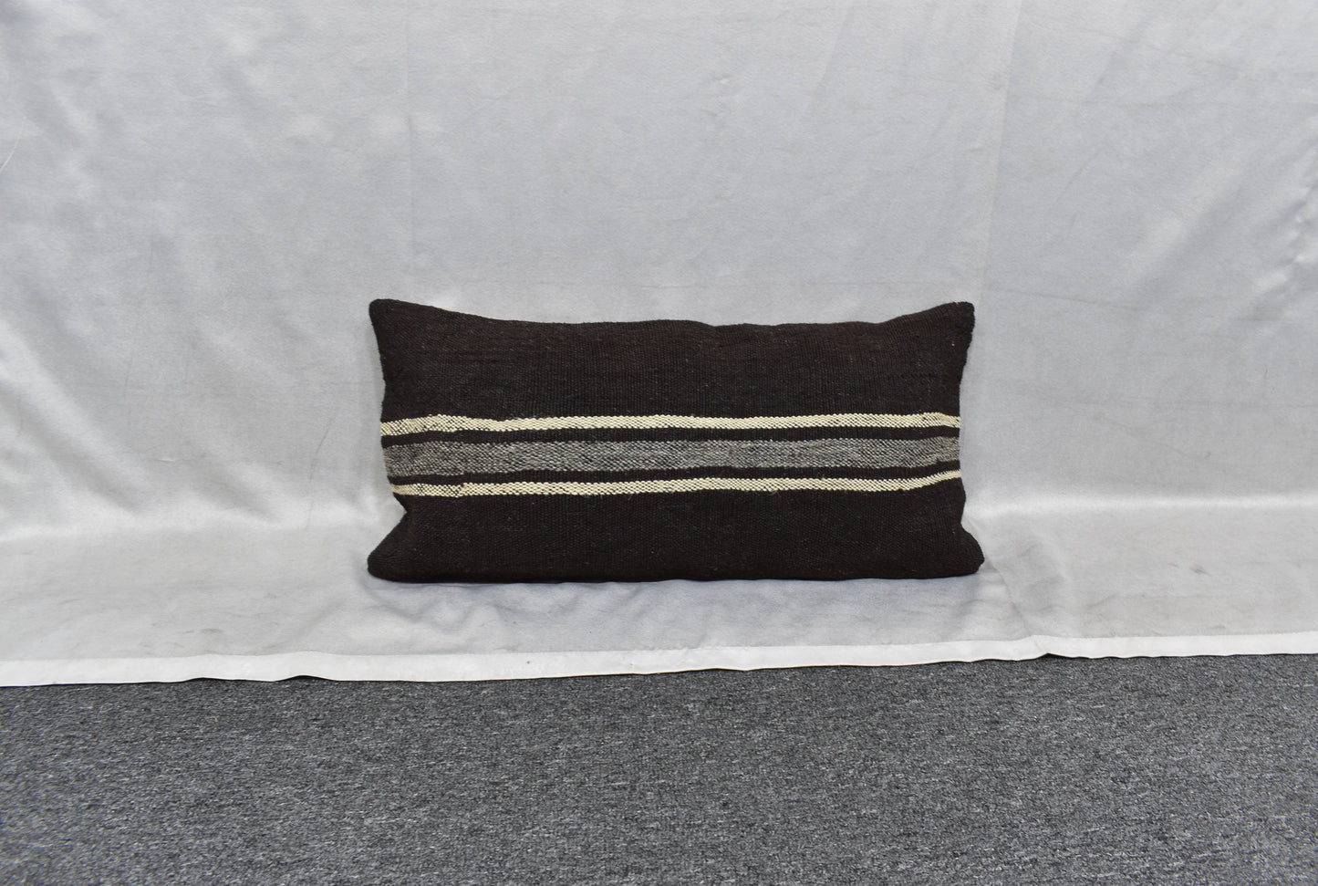 Yeni El Dokuma Dekoratif Lumbar Kilim Kırlent Yastık Kılıfı 6172