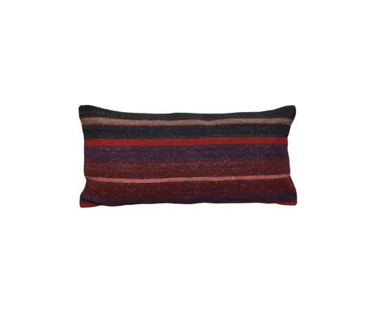 Yeni El Dokuma Dekoratif Lumbar Kilim Kırlent Yastık Kılıfı 6175