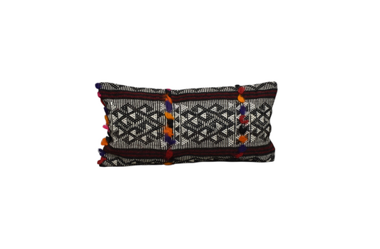 Yeni El Dokuma Dekoratif Lumbar Kilim Kırlent Yastık Kılıfı 6188