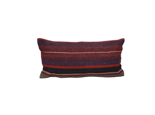 Yeni El Dokuma Dekoratif Lumbar Kilim Kırlent Yastık Kılıfı 6191
