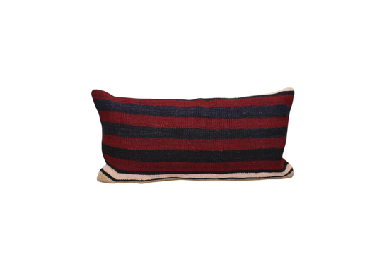 Yeni El Dokuma Dekoratif Lumbar Kilim Kırlent Yastık Kılıfı 6194