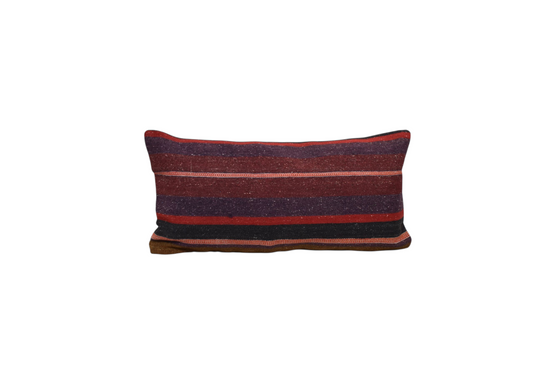 Yeni El Dokuma Dekoratif Lumbar Kilim Kırlent Yastık Kılıfı 6198