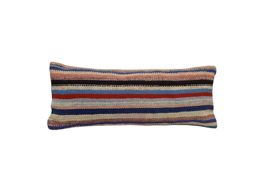 Yeni El Dokuma Dekoratif Lumbar Kilim Kırlent Yastık Kılıfı 6205