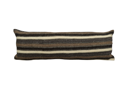 Yeni El Dokuma Dekoratif Lumbar Kilim Kırlent Yastık Kılıfı 6207