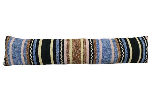 Yeni El Dokuma Dekoratif Lumbar Kilim Kırlent Yastık Kılıfı 6209