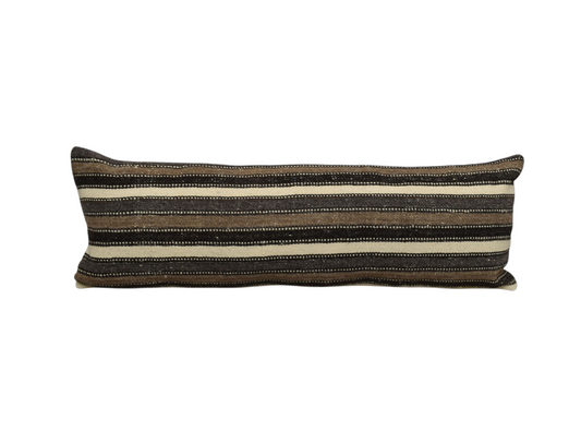 Yeni El Dokuma Dekoratif Lumbar Kilim Kırlent Yastık Kılıfı 6215