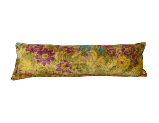 Yeni Kadife Dokuma Dekoratif Kilim Kırlent Yastık Kılıfı 6218