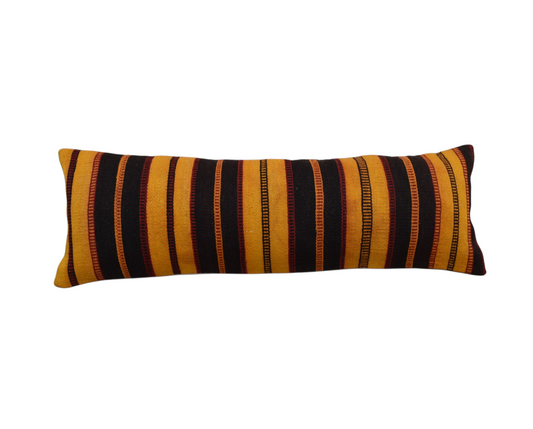 Yeni El Dokuma Dekoratif Lumbar Kilim Kırlent Yastık Kılıfı 6220