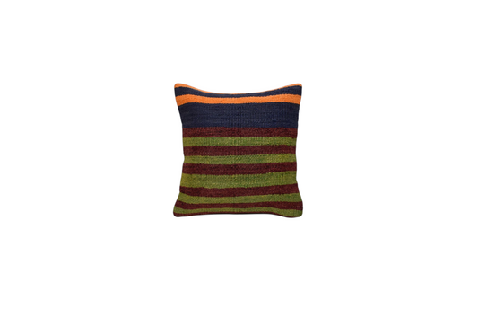 Yeni El Dokuma Dekoratif Kilim Kırlent Yastık Kılıfı 6230