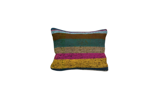 Yeni El Dokuma Dekoratif Kilim Kırlent Yastık Kılıfı 6231