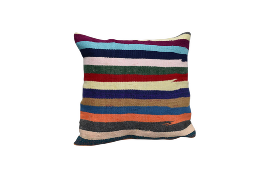 Yeni El Dokuma Dekoratif Kilim Kırlent Yastık Kılıfı 6233