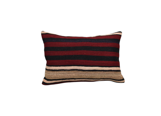 Yeni El Dokuma Dekoratif Kilim Kırlent Yastık Kılıfı 6240