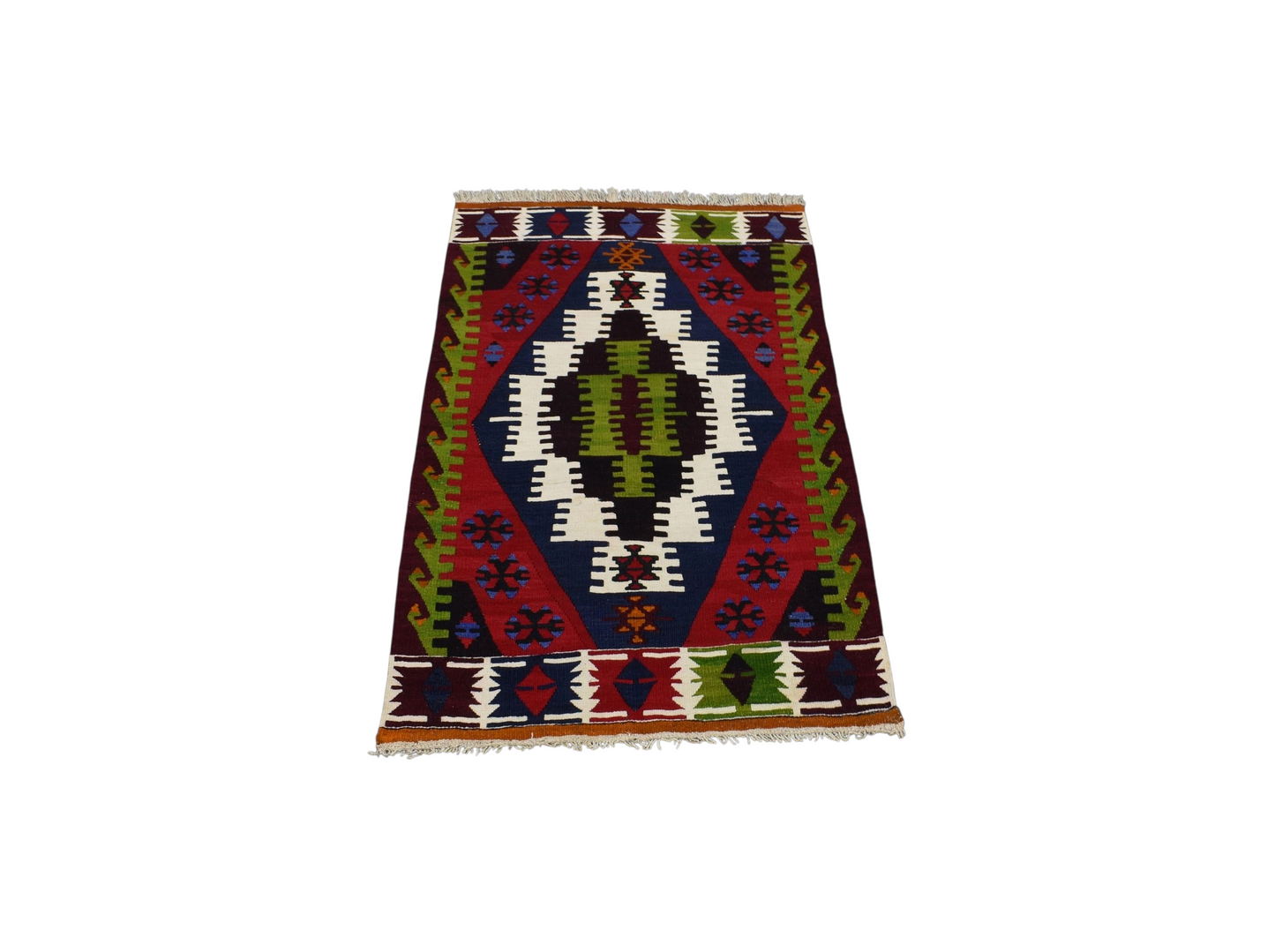 Yeni El Dokuma Ender Niğde Çukurkuyu Yün Kilim 6297