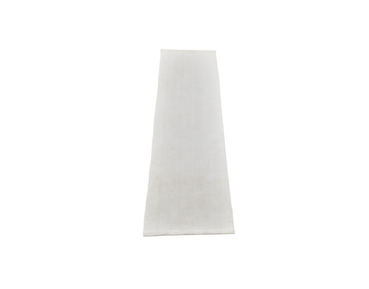 Yeni El Dokuma Seçkin Ak Pamuklu Yörük Mini Yolluk Kilim 6299