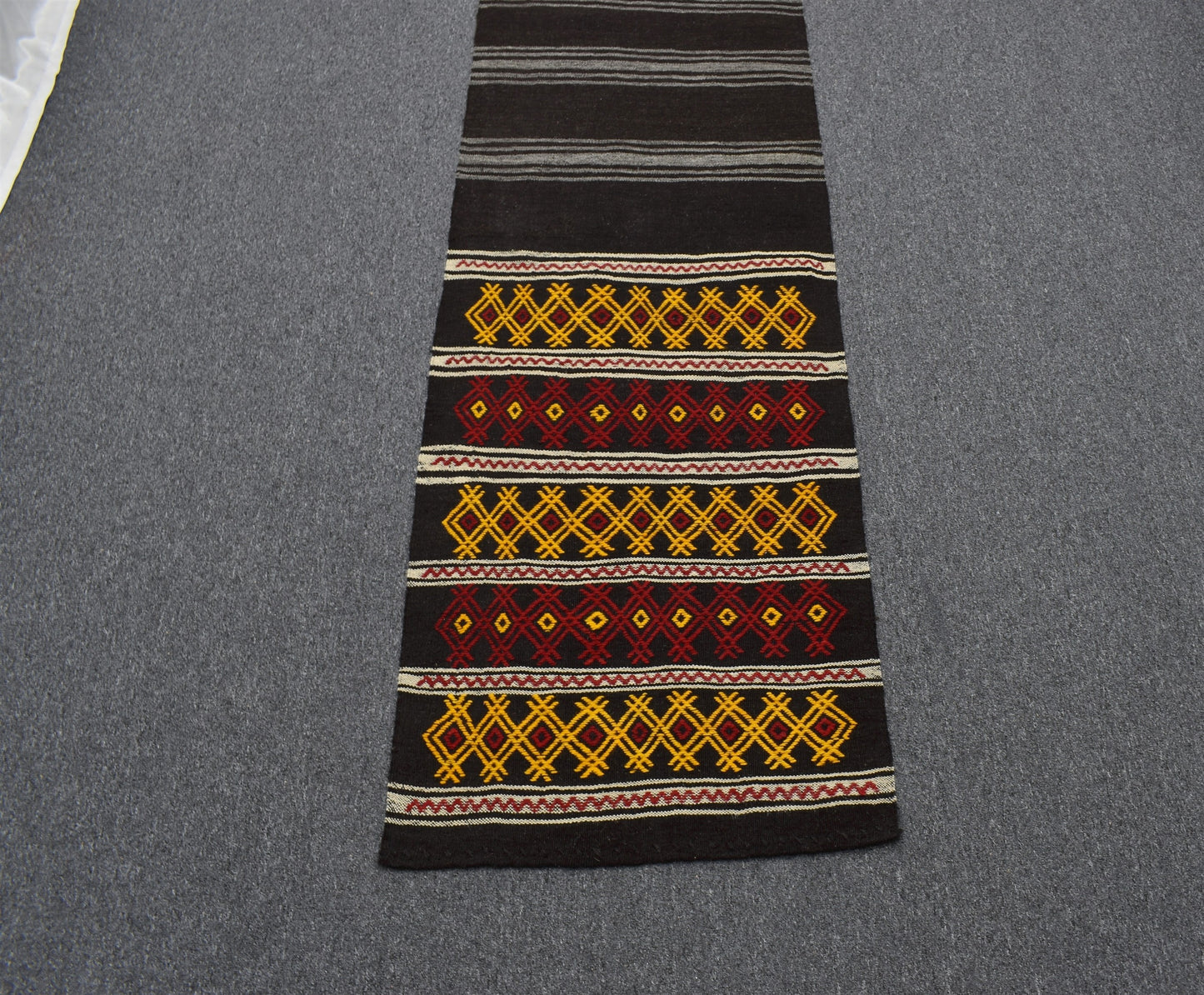 El Dokuma Nadir Otantik Kağızman Yün Yolluk Kilim 6305