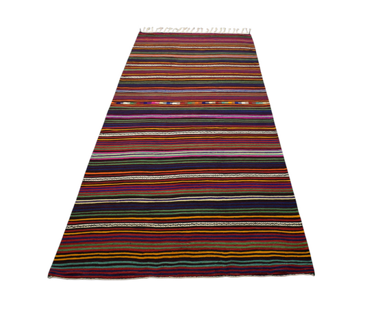 El Dokuma Bodrum Muğla Otantik Yörük Yün Kilim 6321