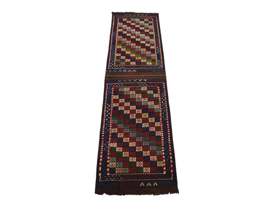 El Dokuma Yöresel Çumra Konya Yolluk Yün Kilim 6334