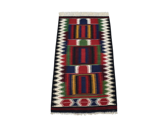 El Dokuma Otantik Karapınar Yün Kilim 6363