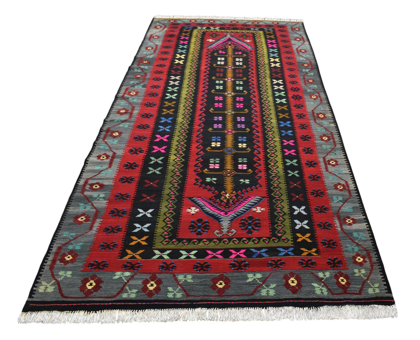 Yeni El Dokuma 6m2 Karabağ Yün Kilim 6373
