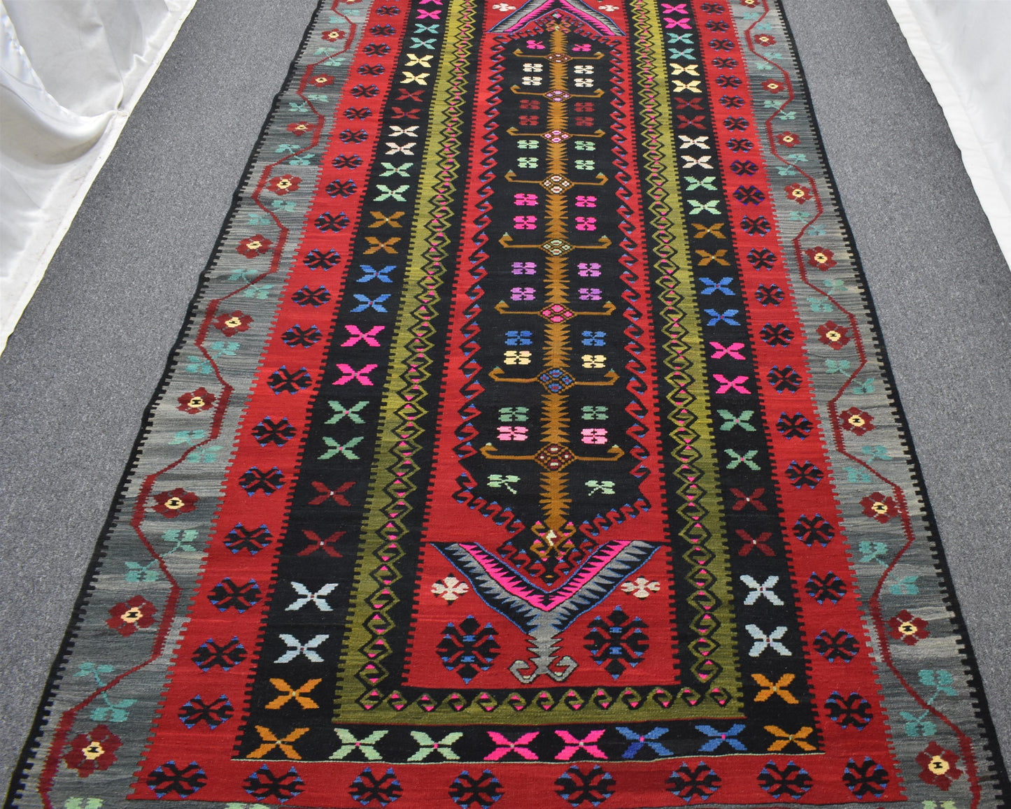 Yeni El Dokuma 6m2 Karabağ Yün Kilim 6373