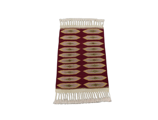 Yeni El Dokuma Benzersiz Yüncü Yörük Balıkesir Yün Kilim 6381