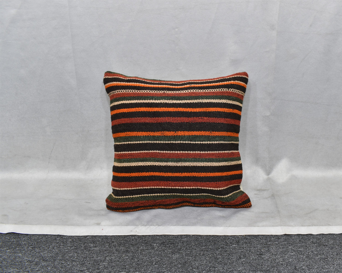 Yeni El Dokuma Dekoratif Kilim Kırlent Yastık Kılıfı 6419