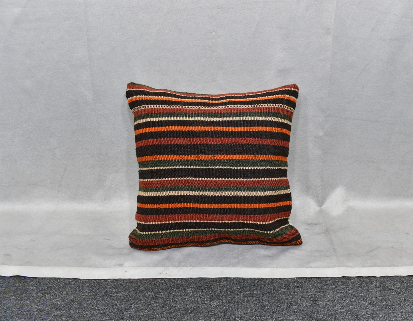 Yeni El Dokuma Dekoratif Kilim Kırlent Yastık Kılıfı 6419