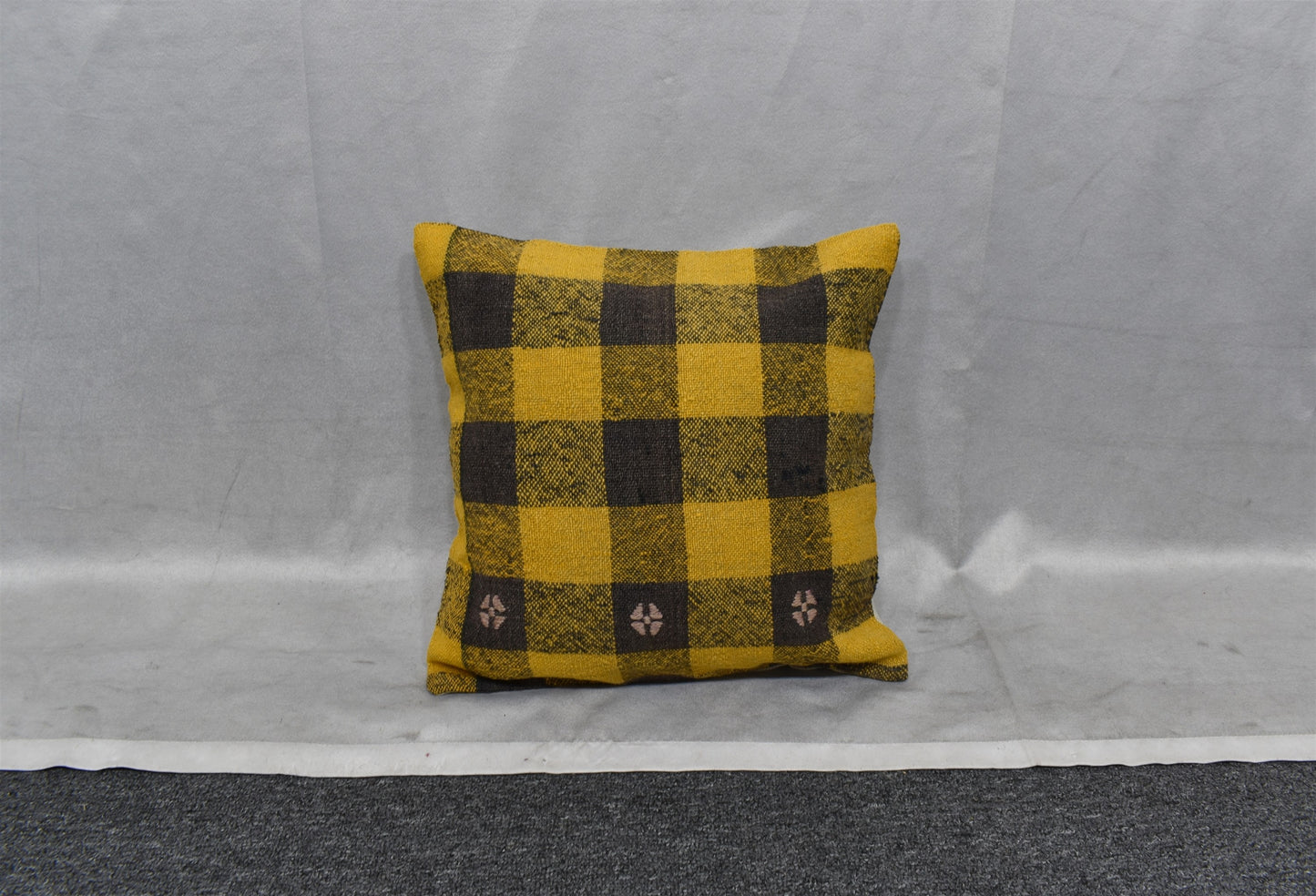Yeni El Dokuma Dekoratif Kilim Kırlent Yastık Kılıfı 6420