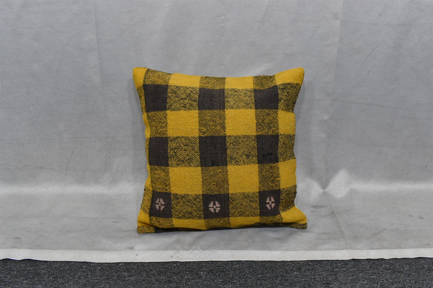 Yeni El Dokuma Dekoratif Kilim Kırlent Yastık Kılıfı 6420