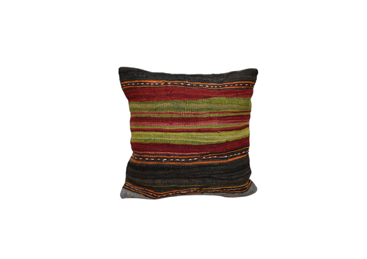Yeni El Dokuma Dekoratif Kilim Kırlent Yastık Kılıfı 6430