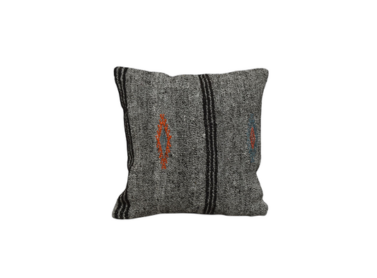 Yeni El Dokuma Dekoratif Kilim Kırlent Yastık Kılıfı 6433