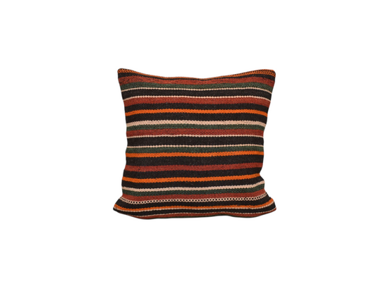 Yeni El Dokuma Dekoratif Kilim Kırlent Yastık Kılıfı 6434