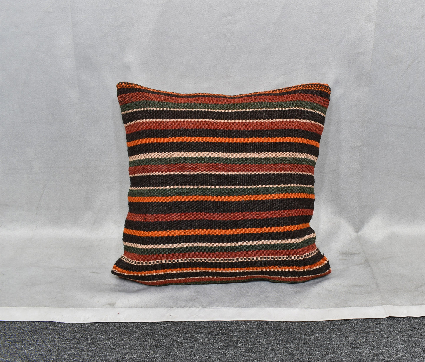 Yeni El Dokuma Dekoratif Kilim Kırlent Yastık Kılıfı 6434