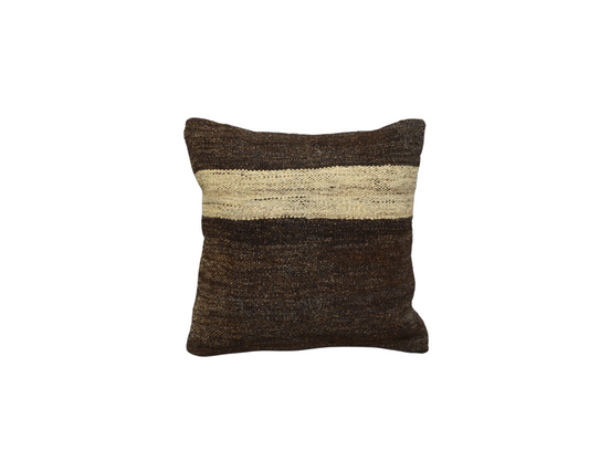 Yeni El Dokuma Dekoratif Kilim Kırlent Yastık Kılıfı 6435